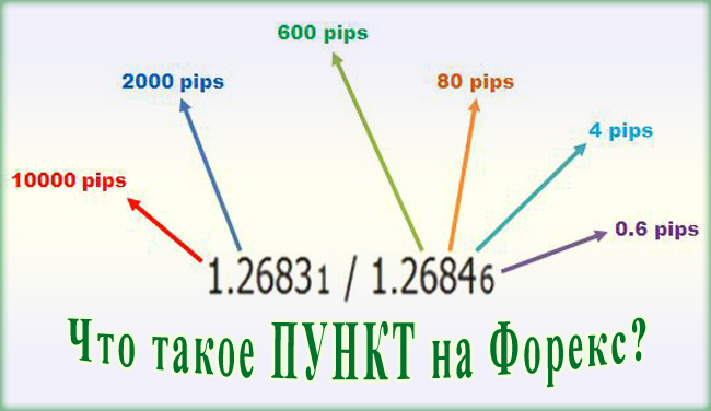 Что такое пункт на Форекс и чему он равен?