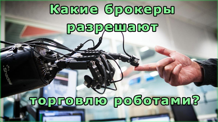 Какие брокеры разрешают торговлю роботами на Форекс?