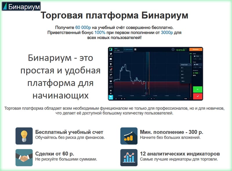 Бинариум: лучшие стратегии для начинающих. ТОП 3 проверенных торговых метода