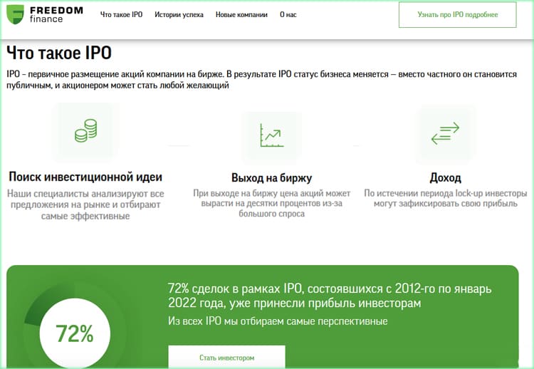 Что такое IPO 