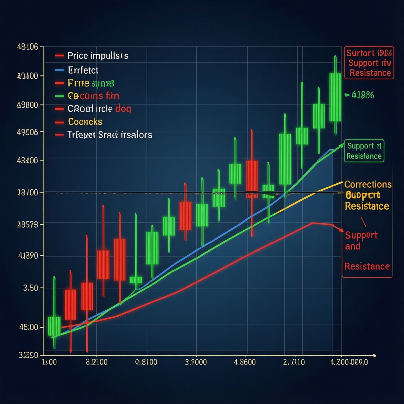 Price action без мистики: структура рынка, импульс, коррекция и валидация уровней