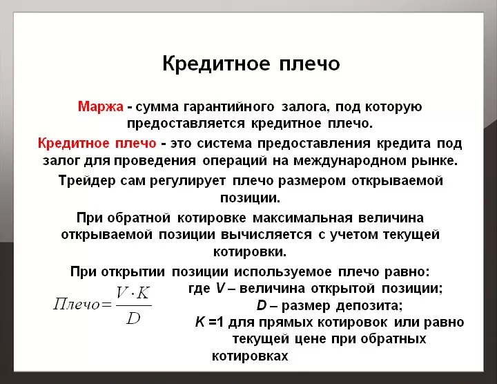 Расчет кредитного плеча, минимального и максимального