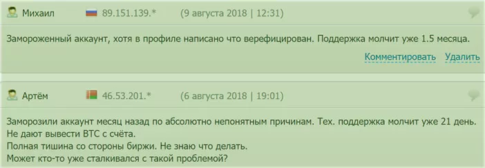 высказывания о аккаунте биржи