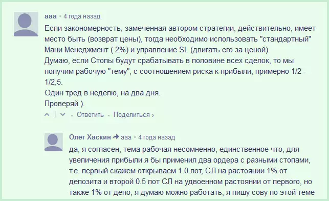 отзывы реальных трейдеров