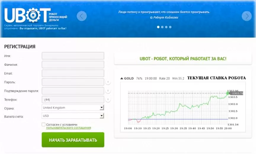 бесплатные советники для БО