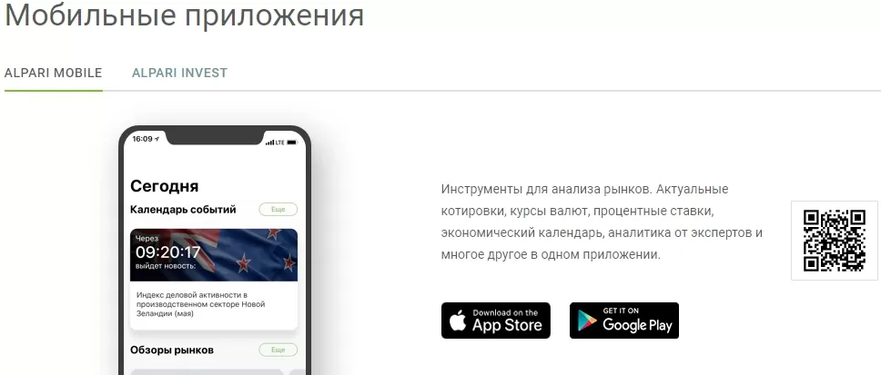 платформы от лучших брокеров