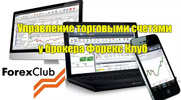 Как управлять торговыми счетами брокера Форекс Клуб? Полная инструкция начинающему трейдеру