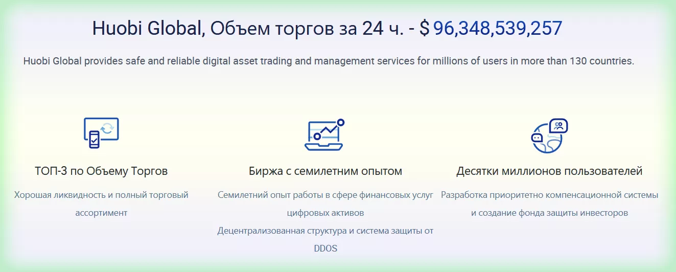 криптобиржа Huobi Global